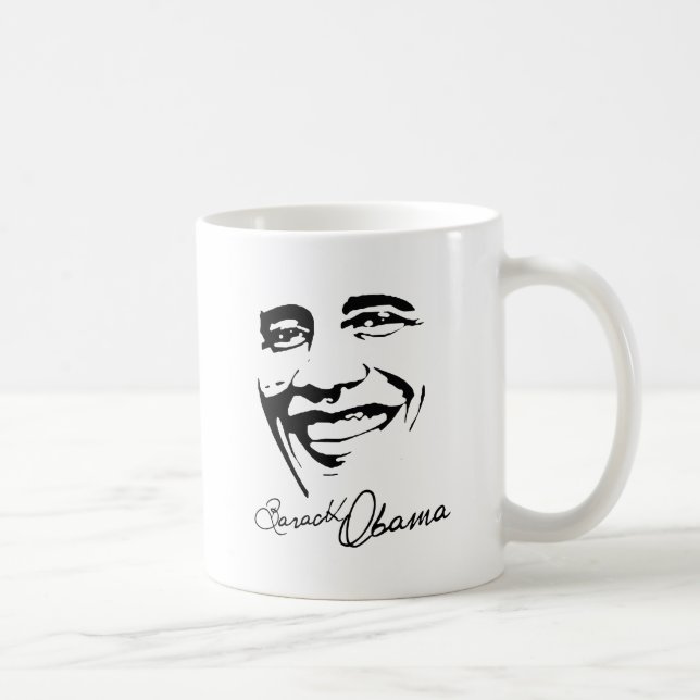 Barack Obama Signature Coffee Mug (Right)