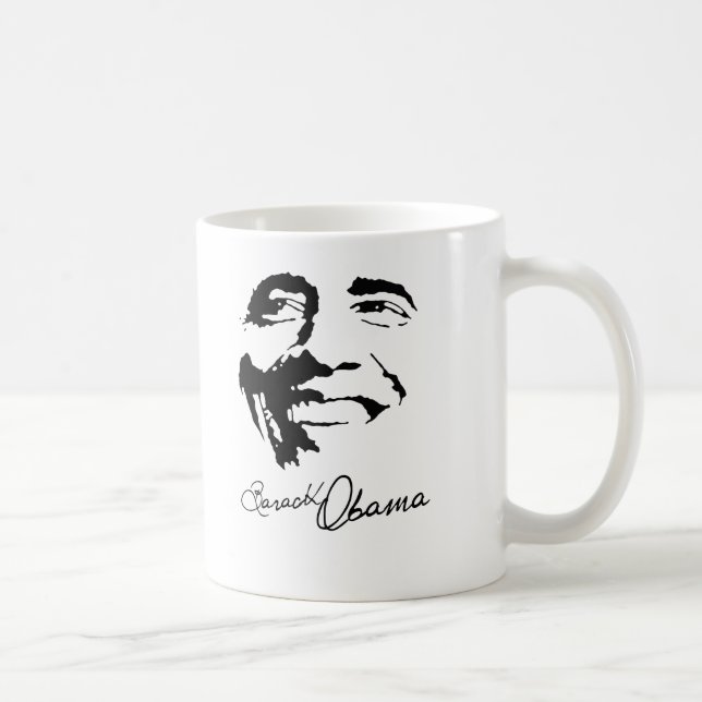 Barack Obama  signature Coffee Mug (Right)