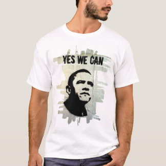 Barack Obama.Stencil.bckgrnd.cncrt T-Shirt