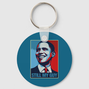 Barack Obama Still My Guy Obama Portrait Premium T Keychain