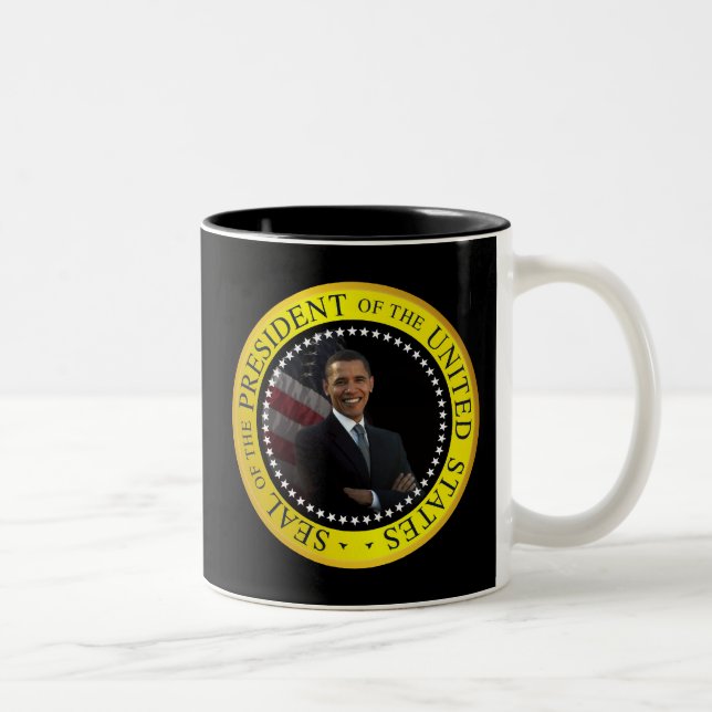 Barack Obama - tasse présidentielle de joint (Droit)