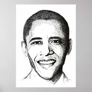 Barack Obama - Ten Commandments Poster