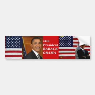 BARACK OBAMA-The 44thPresident_ Bumper Sticker