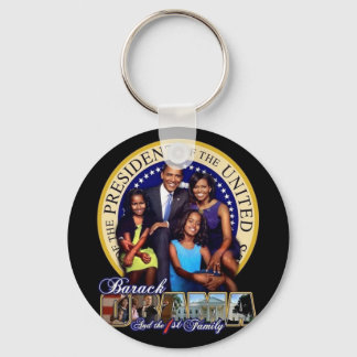 BARACK OBAMA The first family Keychain