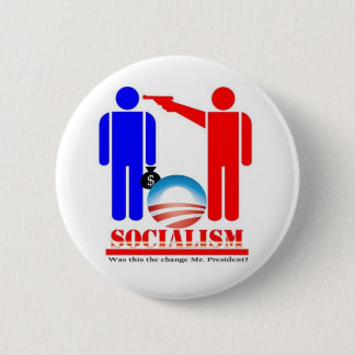 Barack Obama the Socialist 2 Inch Round Button