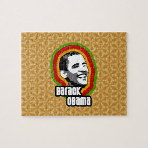 Barack Obama Throwback Jigsaw Puzzle