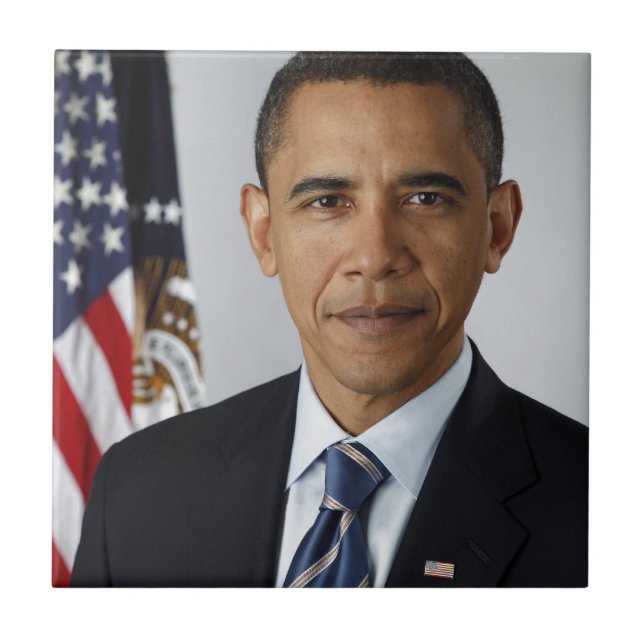 Barack Obama Tile (Front)