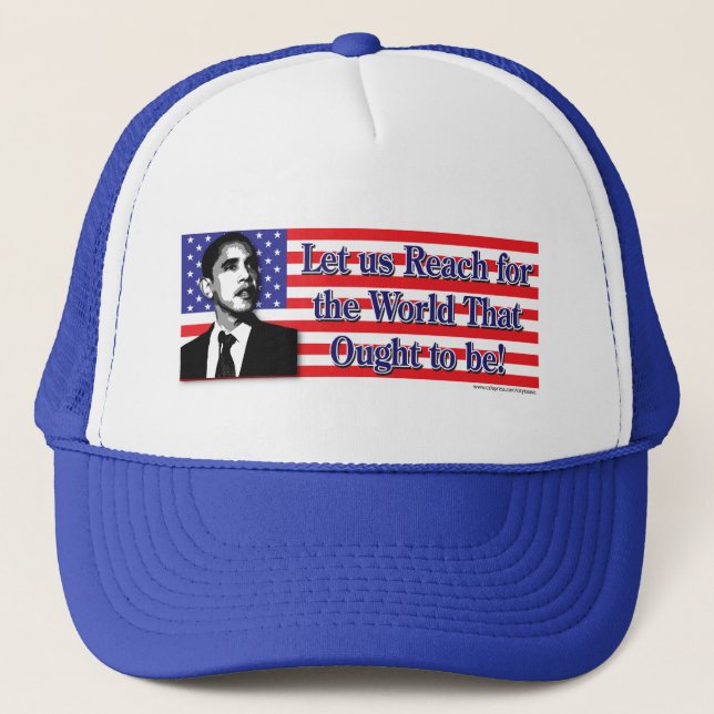Barack Obama Trucker Hat (Front)