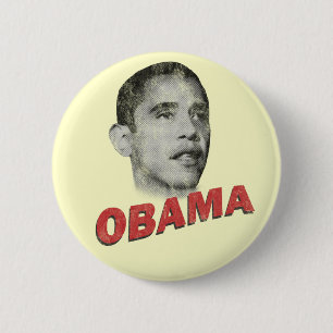 Barack Obama Vintage 2 Inch Round Button