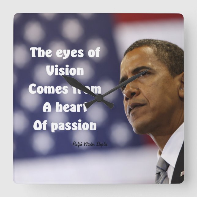 barack Obama wall clock (Front)