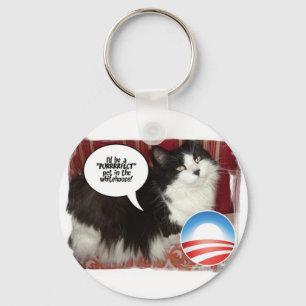 Barack Obama White-House Pet Keychain