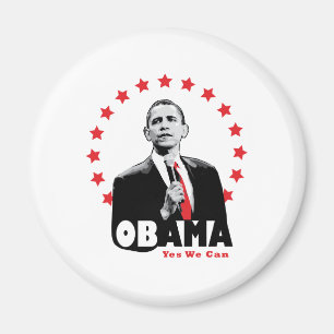 Barack Obama - Yes We Can Magnet