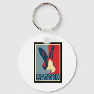 Barack Obunny Keychain