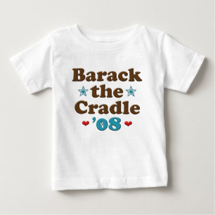 Barack the Cradle 08 Obama Baby Long Sleeve Tee