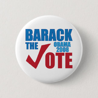 Barack the Vote Obama 2008 Election Campaign 2 Inch Round Button