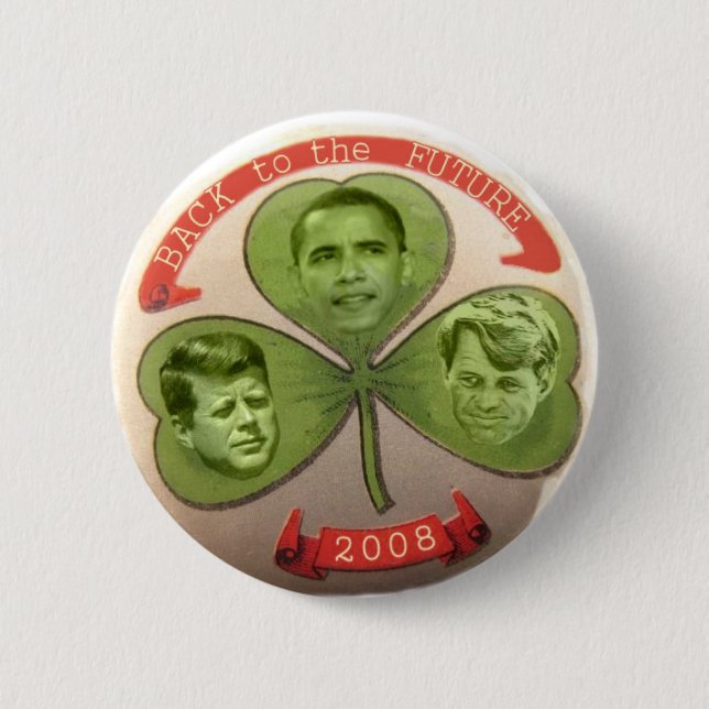 Barack to Future Button (Front)