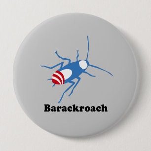 BARACKROACH 4 INCH ROUND BUTTON