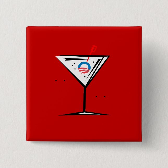 BARACKTAIL 2 INCH SQUARE BUTTON (Front)