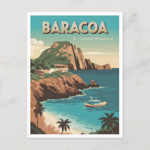 Baracoa El Yungue Mountain Postcard