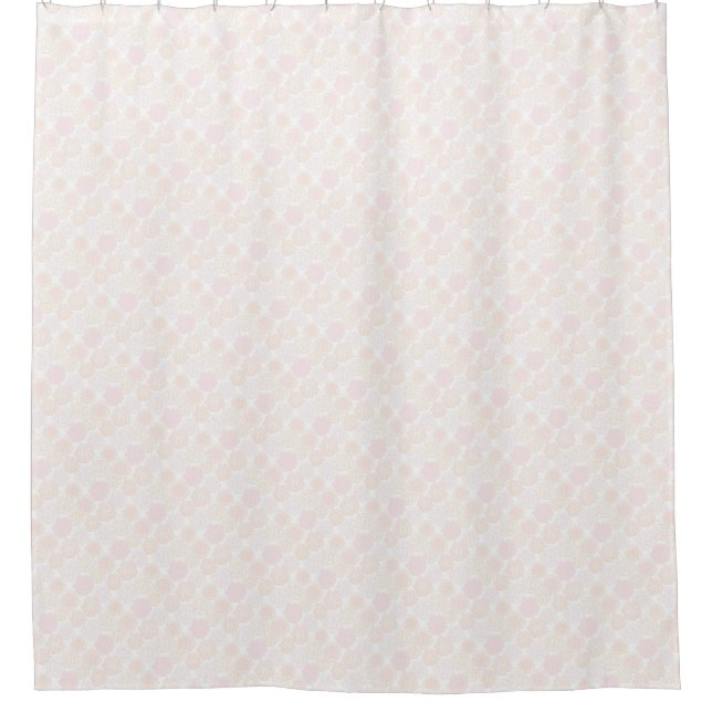 Barai Ivory Shower Curtain (Front)