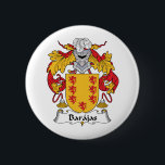 Barajas Family Crest 2 Inch Round Button<br><div class="desc"></div>