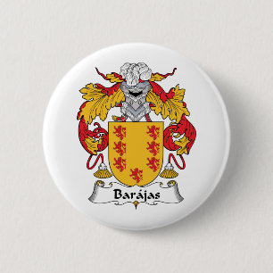 Barajas Family Crest 2 Inch Round Button