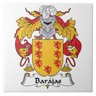 Barajas Family Crest Tile
