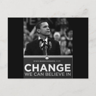 Barak Obama Collection - Customized Postcard