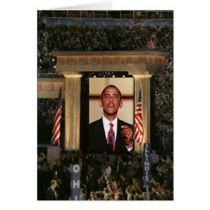 Barak Obama parle lors de la dernière soirée de la