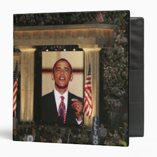 Barak Obama speaks at the last night of the Binder