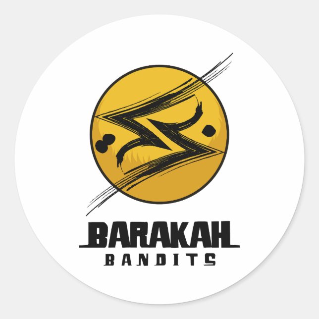 Barakah Bandits™ Round Stickers (Front)