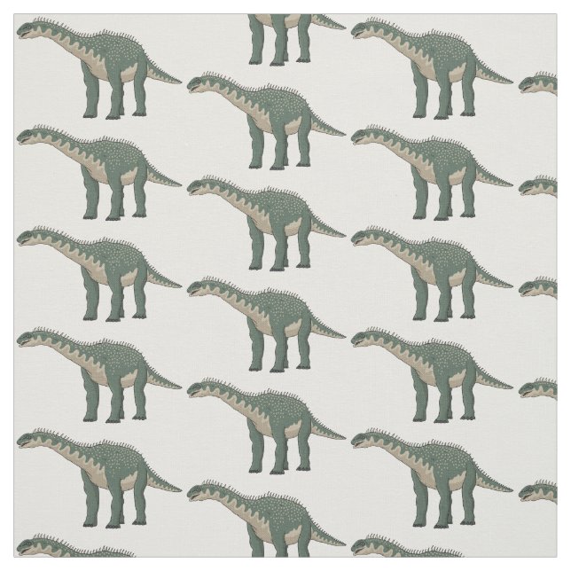 Barapasaurus cartoon illustration fabric (Swatch)
