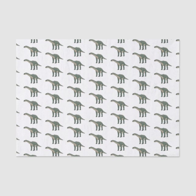 Barapasaurus cartoon illustration tissue paper (Front)