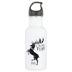 Baratheon Sigil - Ours is the Fury 532 Ml Water Bottle