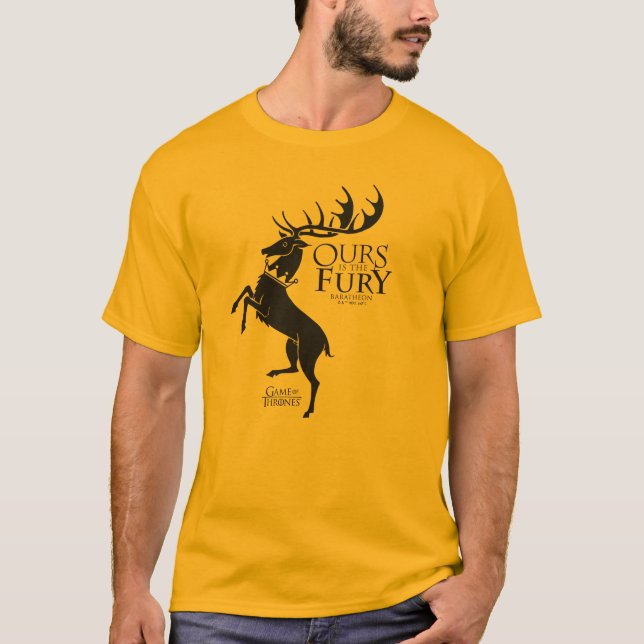 Baratheon Sigil - Ours is the Fury T-Shirt (Front)