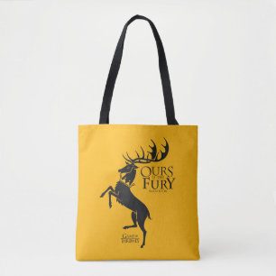 Baratheon Sigil - Ours is the Fury Tote Bag