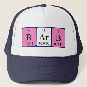 Barb periodic table name hat