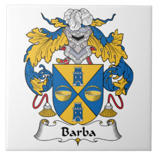 Barba Family Crest Tile