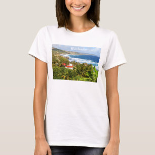 Barbade, Océan, Plage, Tropical, Sable, T-shirt