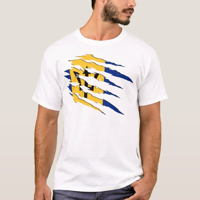 Barbadian Scar T-Shirt (Front)
