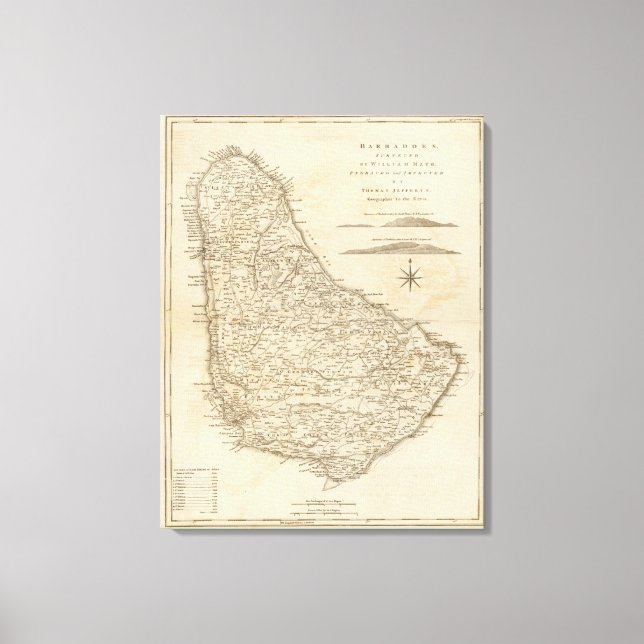 Barbadoes Canvas Print (Front)