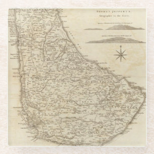 Barbadoes Glass Coaster