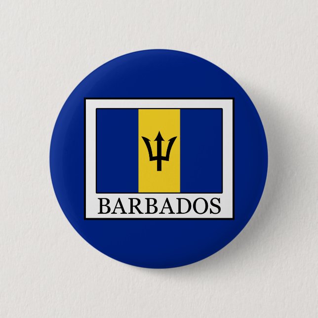 Barbados 2 Inch Round Button (Front)