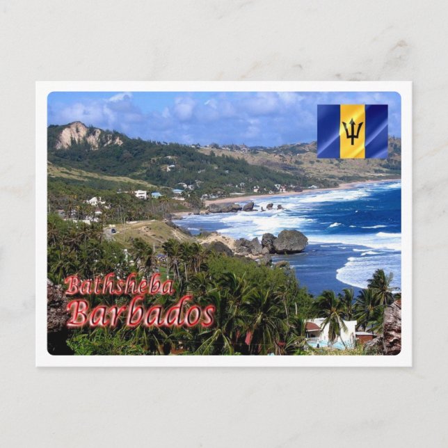 Barbados - Bathsheba - Postcard (Front)