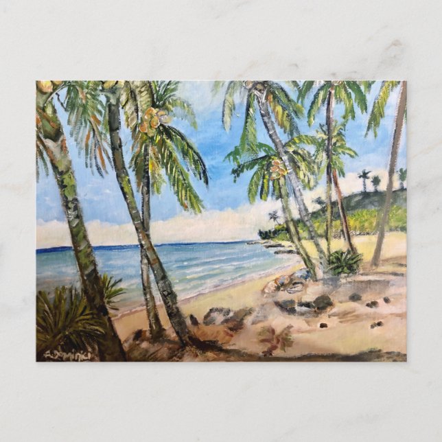 Barbados Beach, Carte postale (Devant)