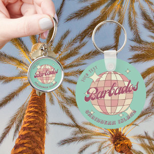 Barbados Caribbean Island accessory gift  Keychain