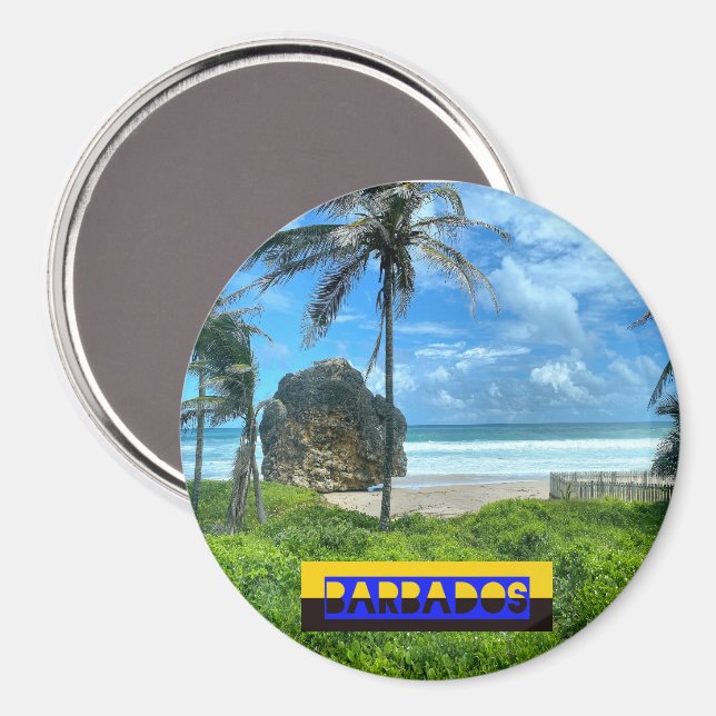 Barbados - Cattlewash Beach Magnet (Front/Back)