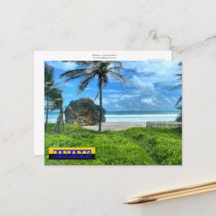 Barbados - Cattlewash Beach Postcard