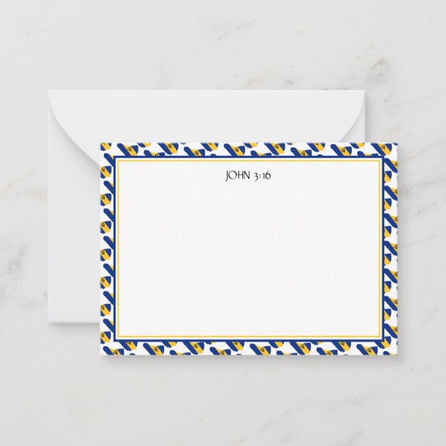 BARBADOS Christian Scripture Custom Card (Front)