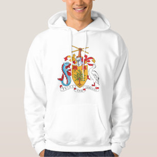 Barbados Coat of Arms National Emblem Hoodie